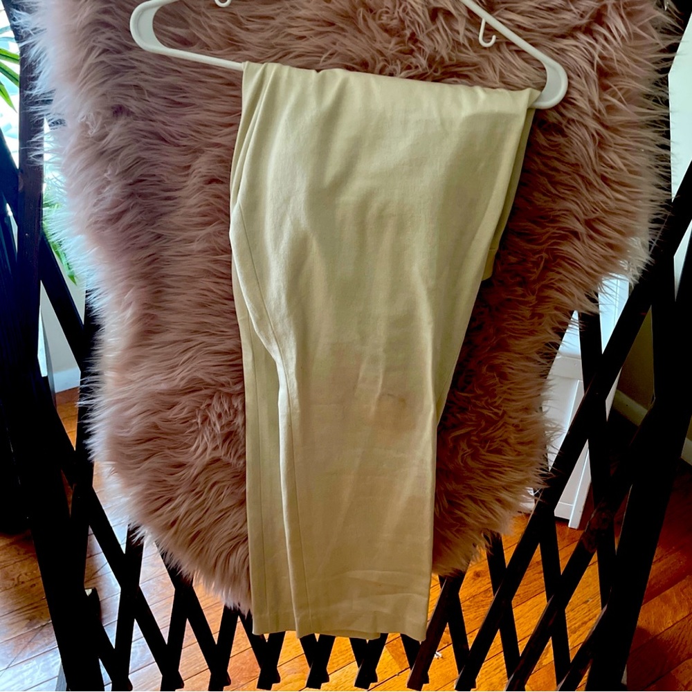 Tan slacks